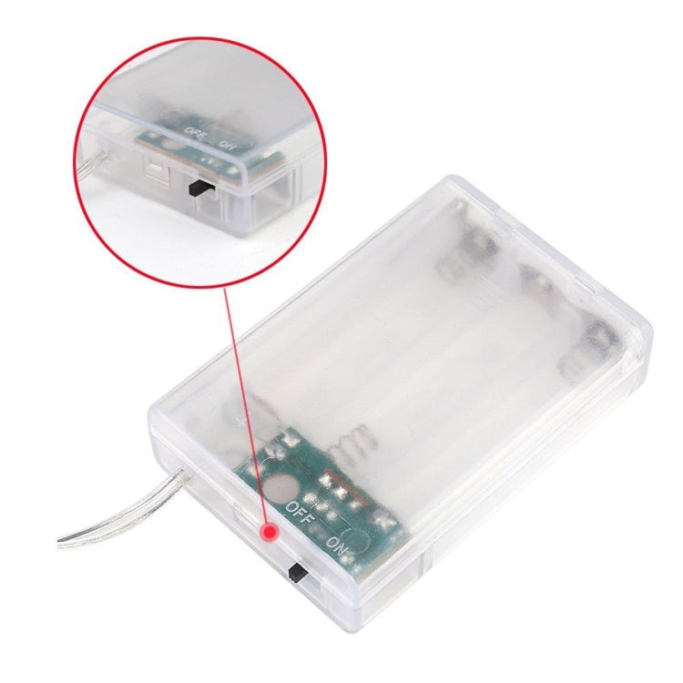 40 LEDs 3 x AA Batteries Box Chains Lamp Decorative Light for Home Hanging Pictures, DIY Party, Wedding, Christmas Decoration