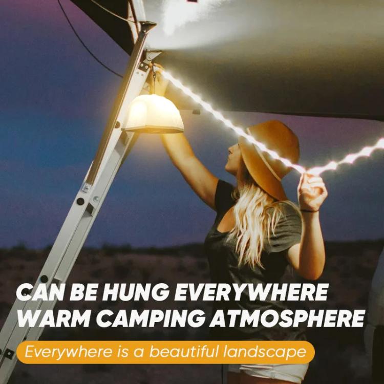 KXK-505 Multifunctional Tent Camping Llight with 15m String Light