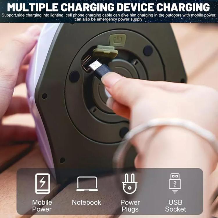 KXK-505 Multifunctional Tent Camping Llight with 15m String Light