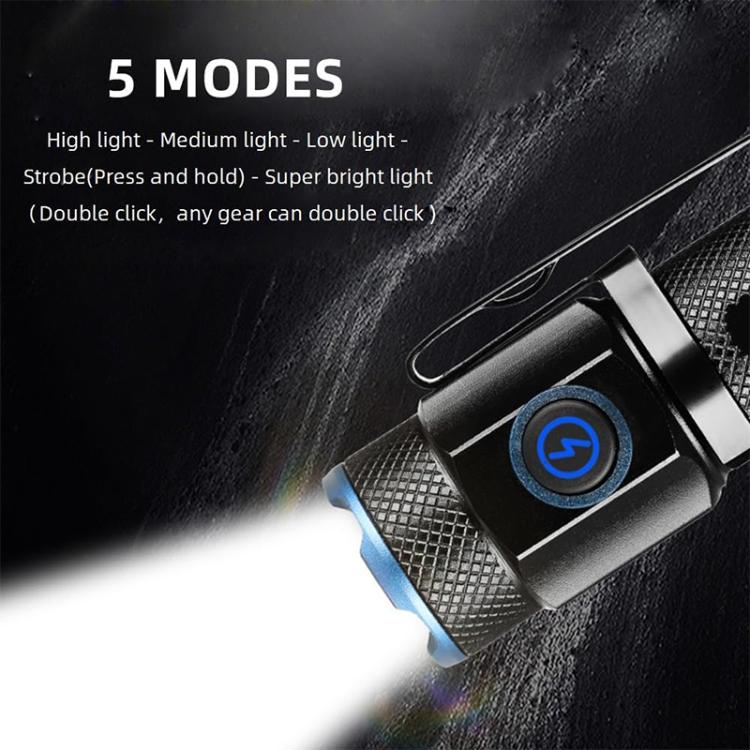 603 IPX6 Mini Flashlight with Clip