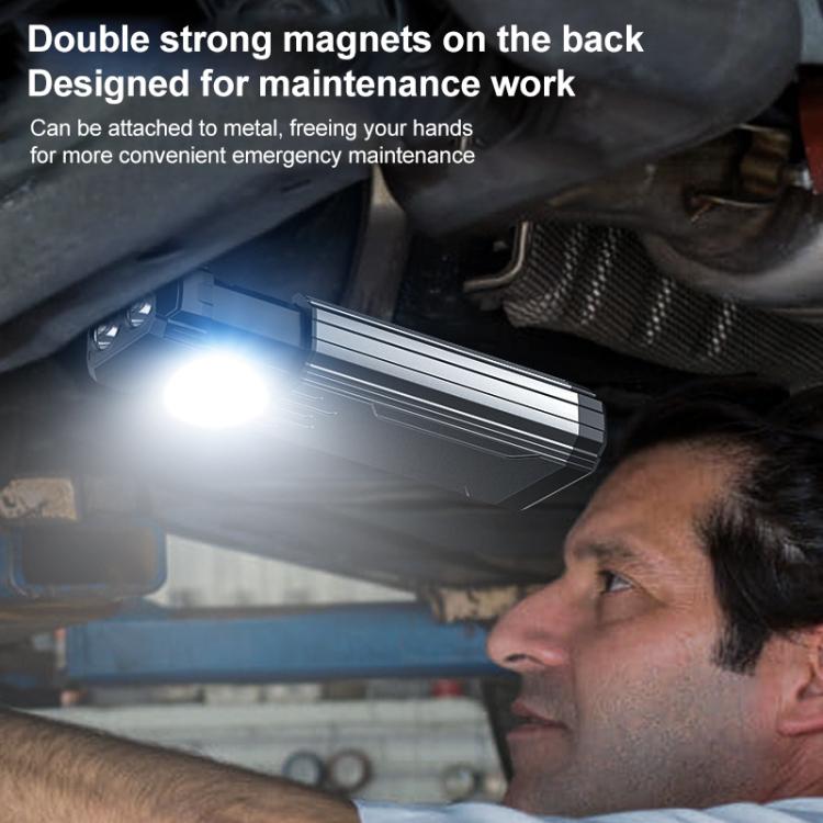 KXK-886 IP44 Waterproof Work Light 3 Color Temperature COB Emergency Flashlight