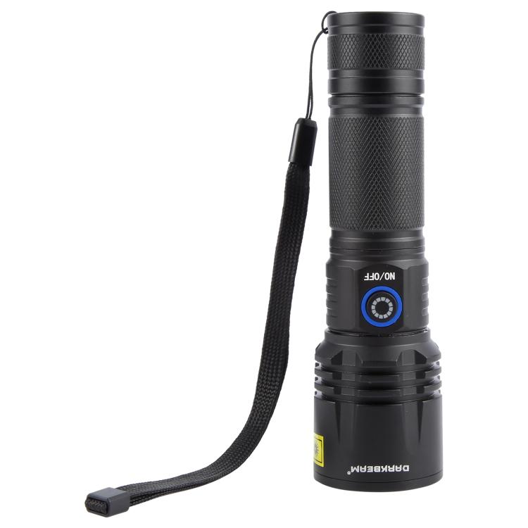 B14 40W 365nm Black Lens UV Rays Flashlight