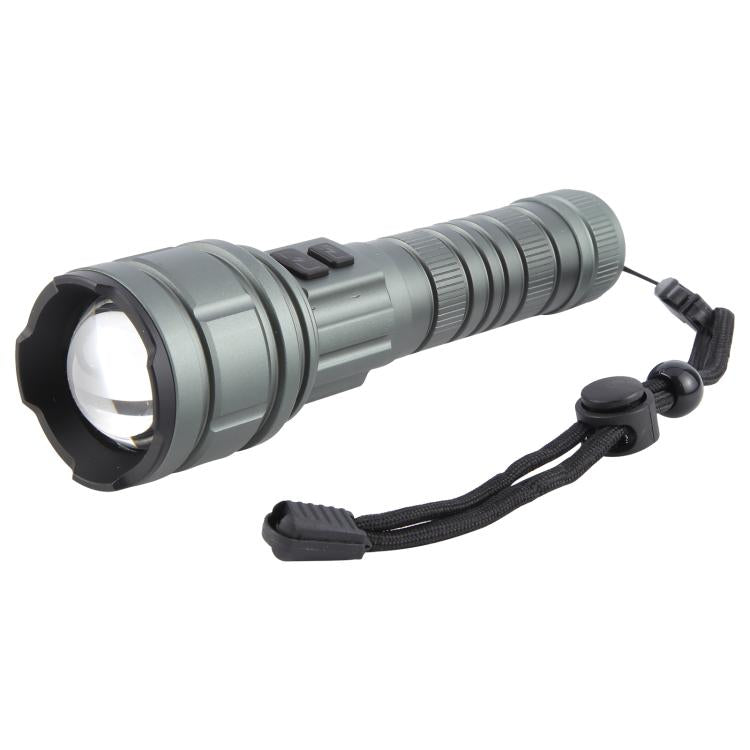 G62 20W White Laser Wick Telescopic Zoom LED Flashlight