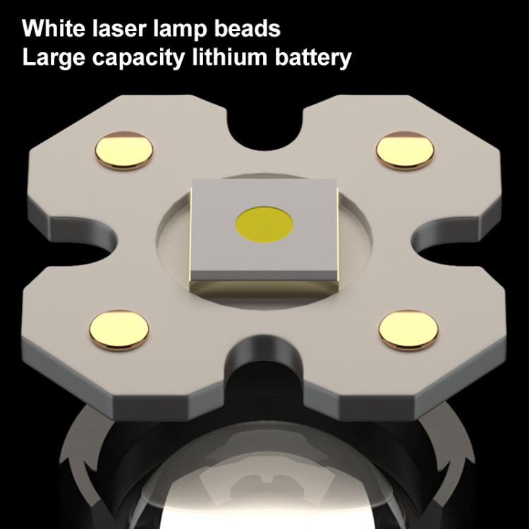 289 20W White Laser Mini Flashlight with Clip