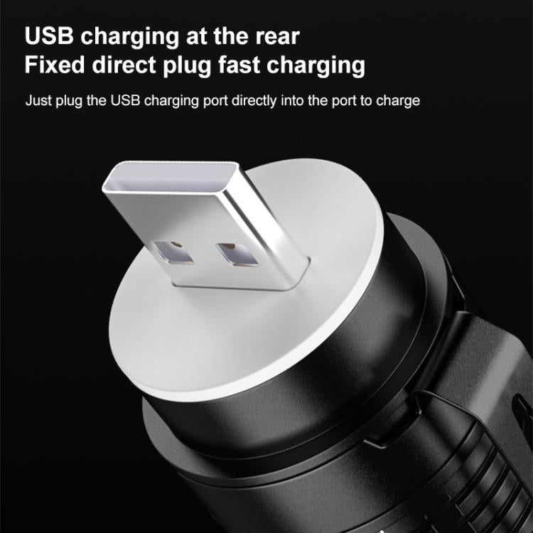 289 20W White Laser Mini Flashlight with Clip