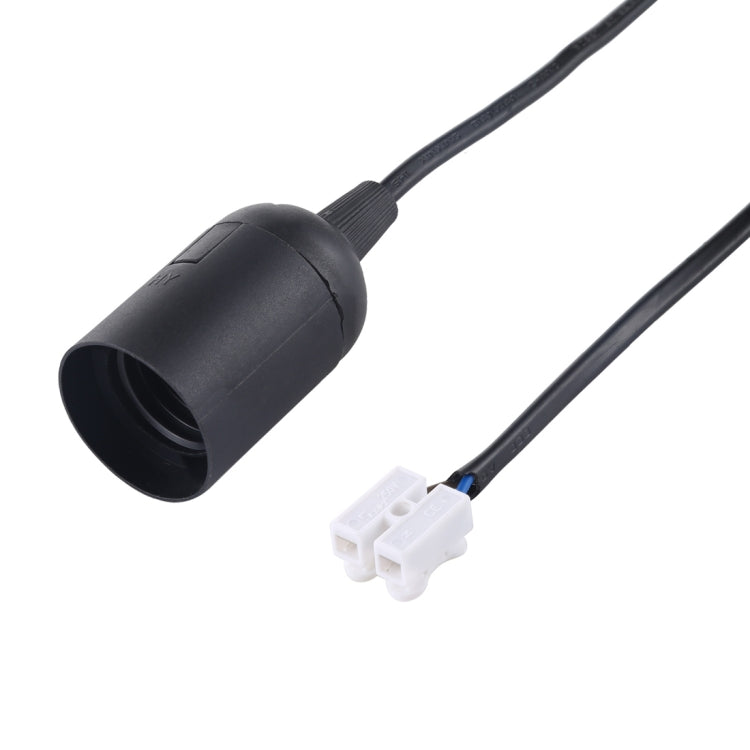 E27 Lamp Socket Base Holder with Electrical Wire Cable, Cable Length: 28cm