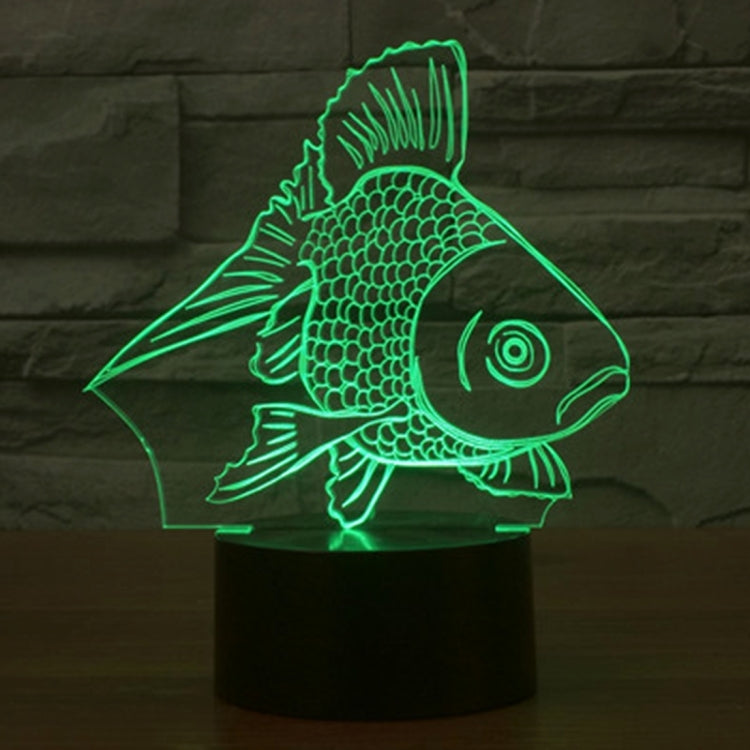 7 Color Discoloration Creative Visual Stereo Lamp Desk Lamp Night Light