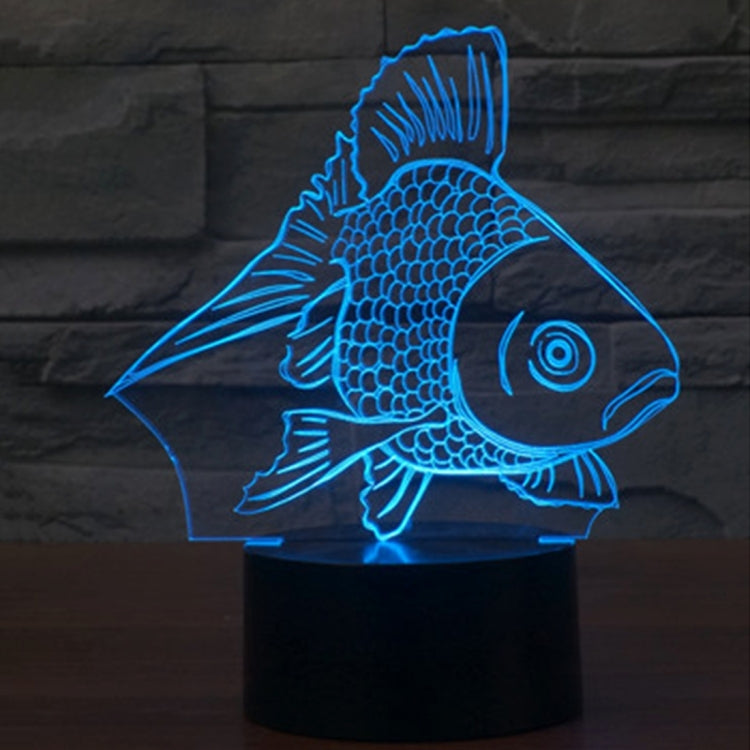 7 Color Discoloration Creative Visual Stereo Lamp Desk Lamp Night Light