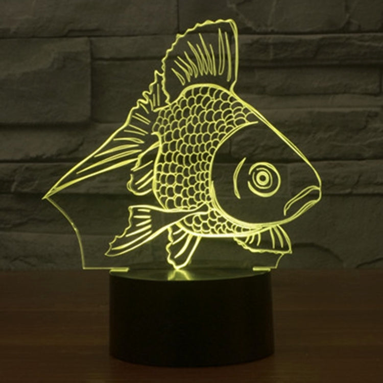 7 Color Discoloration Creative Visual Stereo Lamp Desk Lamp Night Light