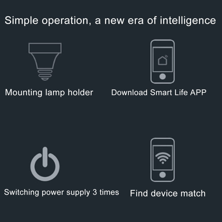 200W Max E27 APP Remote Control WiFi Smart Light Bulb Adapter Lamp Base Works with Alexa Echo & Google Home, AC 100-250V