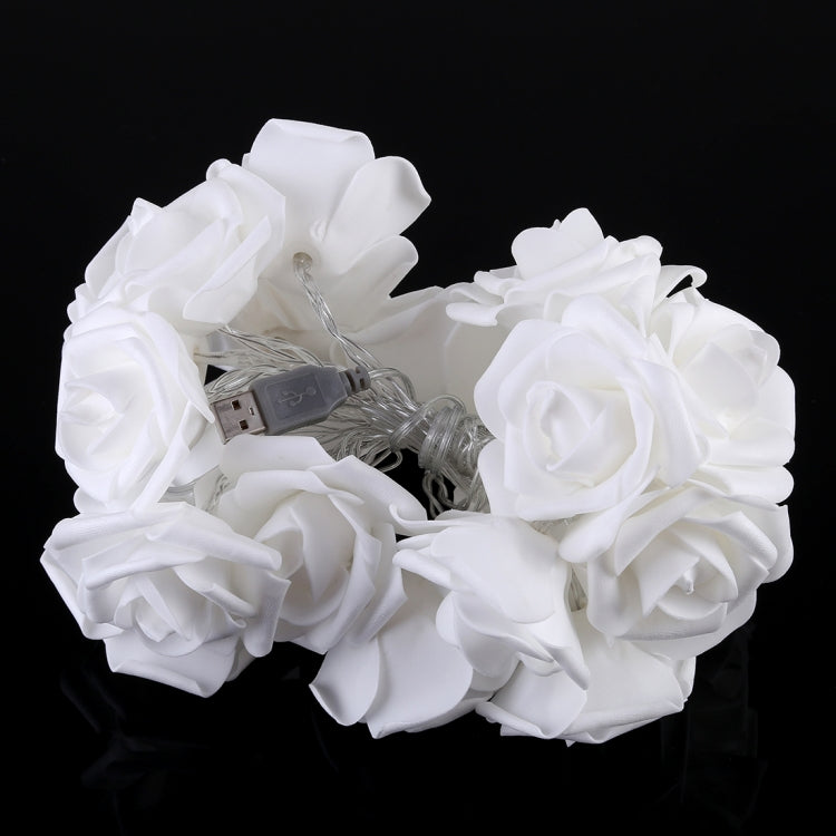 20 LEDs Teenage Style Warm Fairy Decorative Lamp for Christmas, Wedding, Bedroom