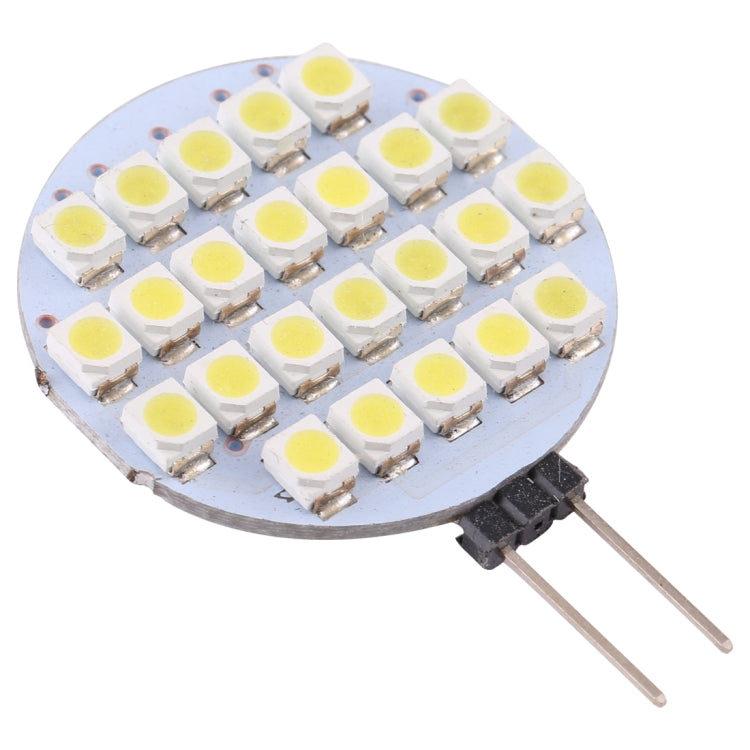 G4 24 LEDs SMD 3528 168LM 2800-3200K Stepless Dimming Energy Saving Light Pin Base Lamp Bulb, DC 12V