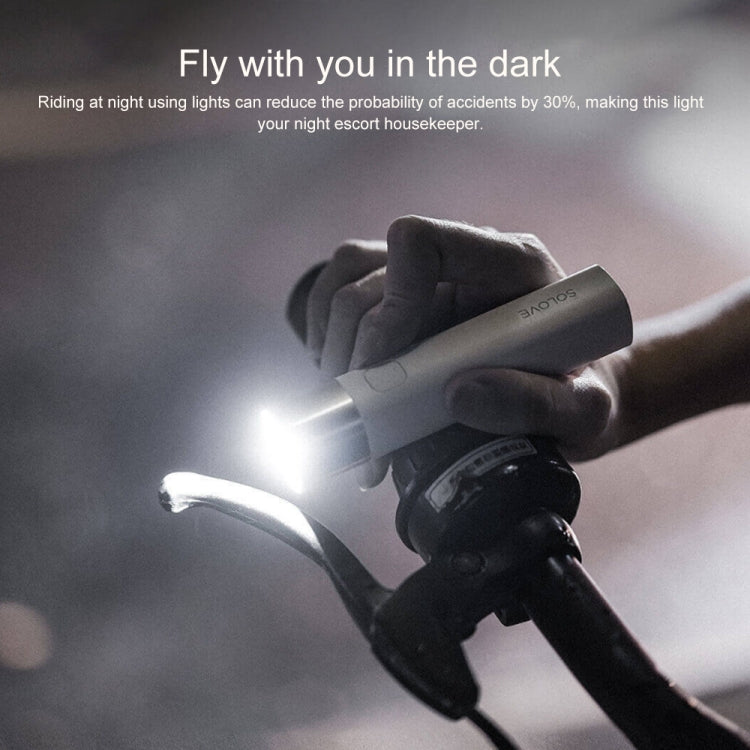 Original Xiaomi Youpin SOLOVE LED Flashlight 3000mAh USB Multi-function Portable Lighting
