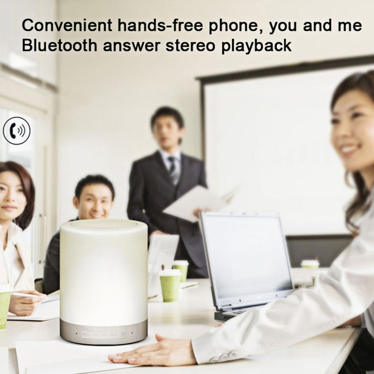 with LED Light & Handle, Support AUX IN & Hands-free Answer & TF Card