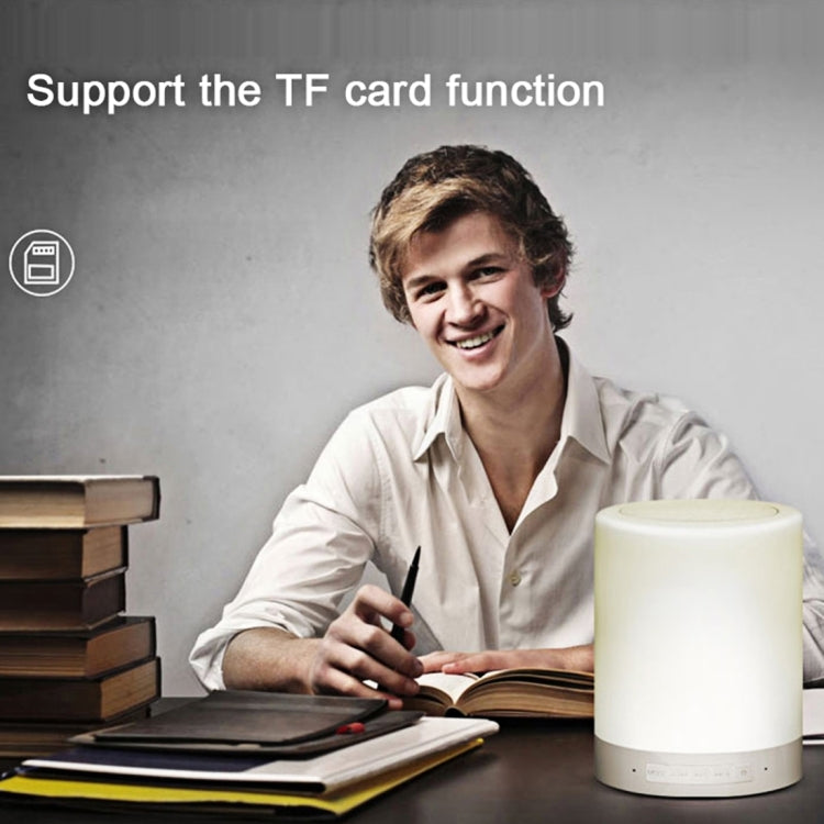 with LED Light & Handle, Support AUX IN & Hands-free Answer & TF Card