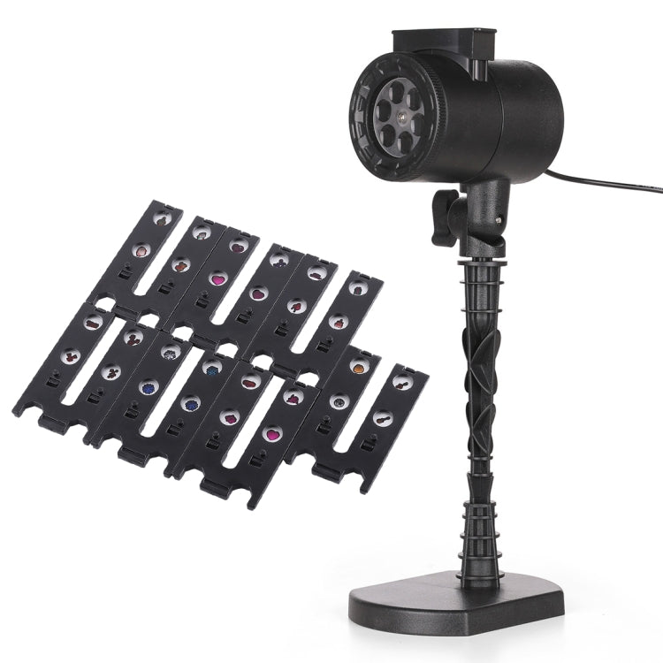 8 Groups Patterns Outdoor Lawn Lamp