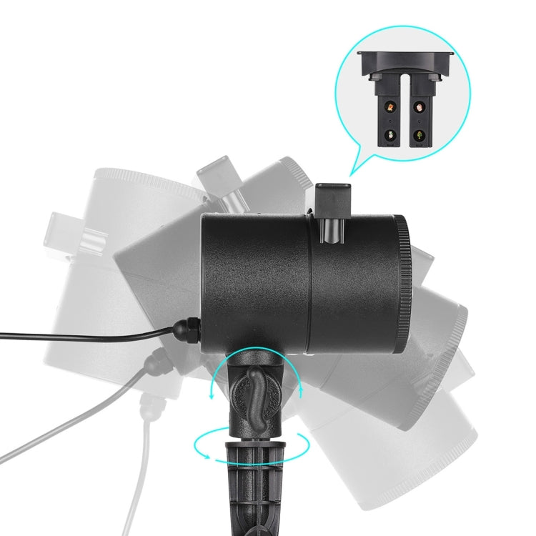 8 Groups Patterns Outdoor Lawn Lamp