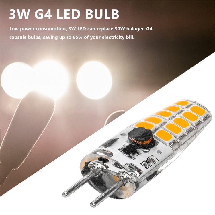 GY6.35 3W 245-280LM 20 LED SMD 2835 Dimmer Corn Light Bulb, AC/DC 12V