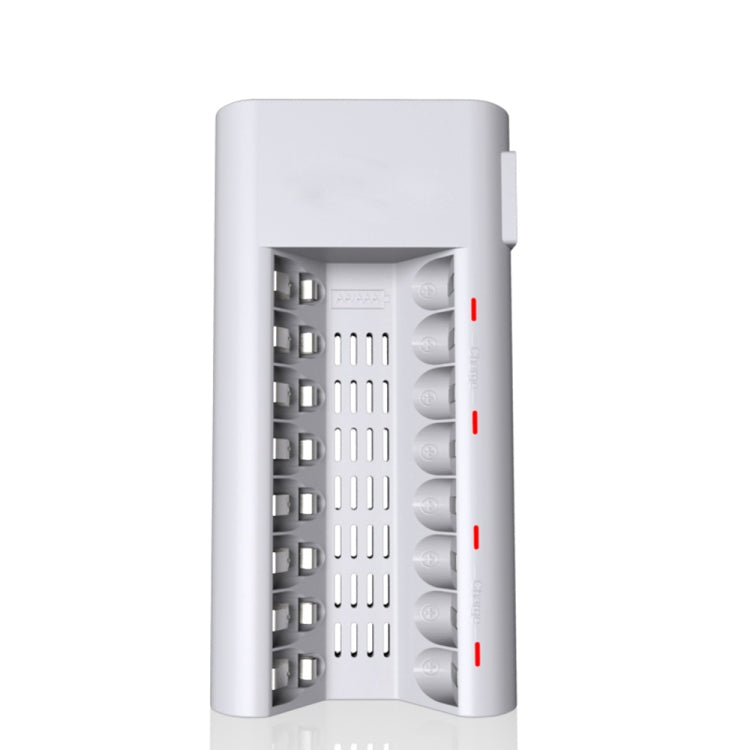 100-240V 8 Slot Battery Charger for AA & AAA Battery, UK Plug