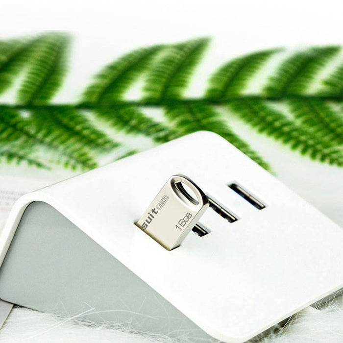 Zsuit 8GB USB 2.0 Mini Metal Ring Shape USB Flash Disk