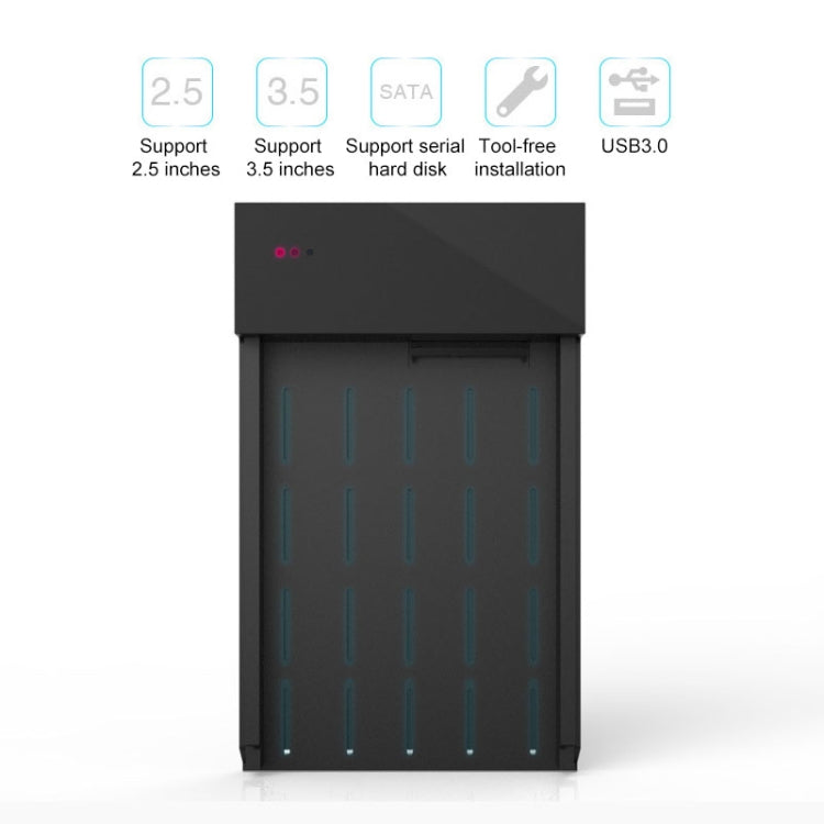 Blueendless 2.5 / 3.5 inch SSD USB 3.0 PC Computer External Solid State Mobile Hard Disk Box Hard Disk Drive