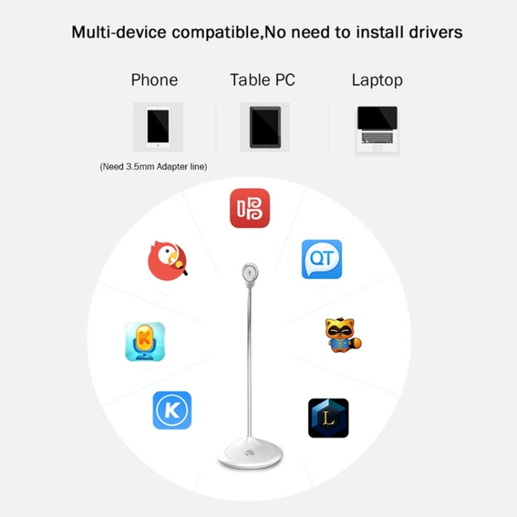 Compatible with PC / Mac for Live Broadcast, Show, KTV, etc.