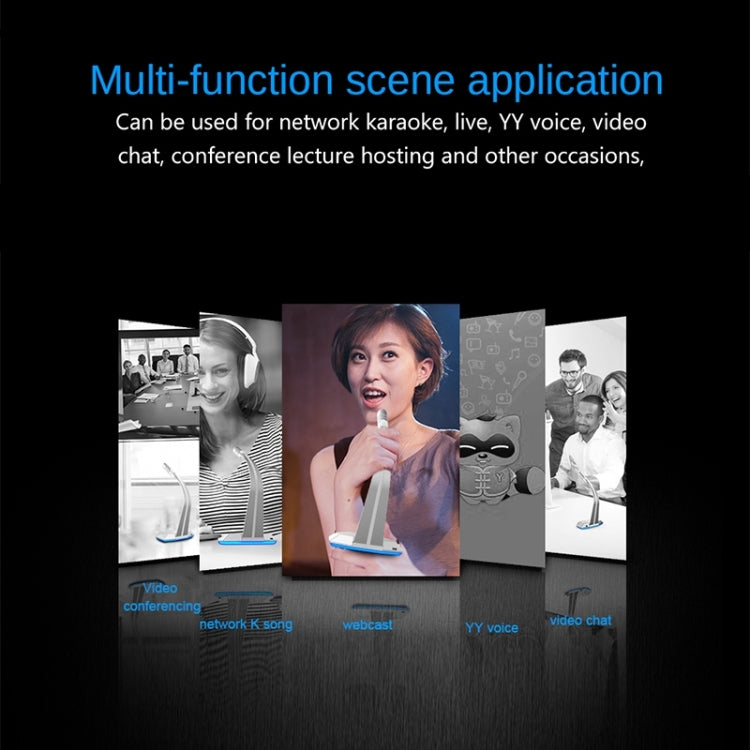 Compatible with PC / Mac for Live Broadcast, Show, KTV, etc