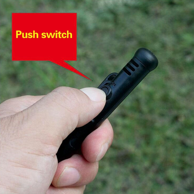 MK-7 3.5mm Elbow Head Handheld Loudspeaker Neck-mounted Microphone with Lanyard, Length: 1m