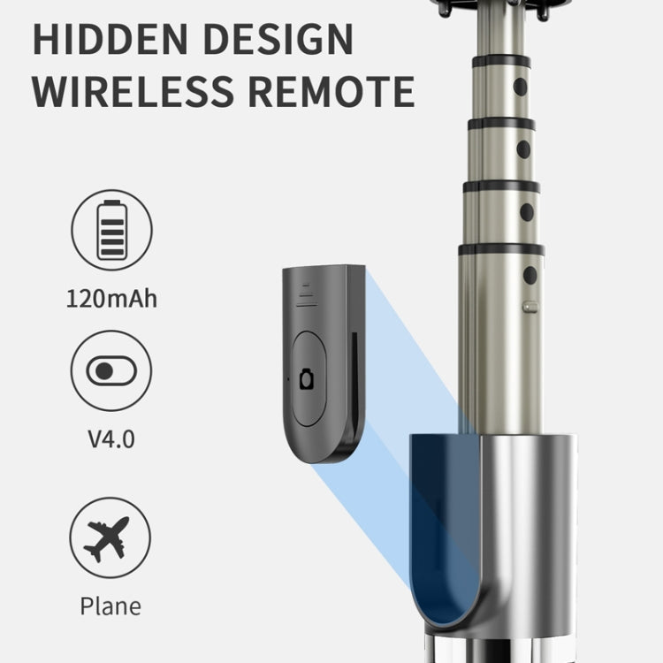 L03 Aluminum Alloy Foldable Bluetooth Tripod Selfie Stick