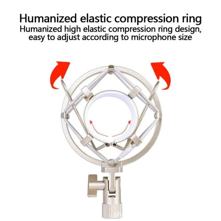 Condenser Microphone 50mm Metal Shockproof Mount Holder