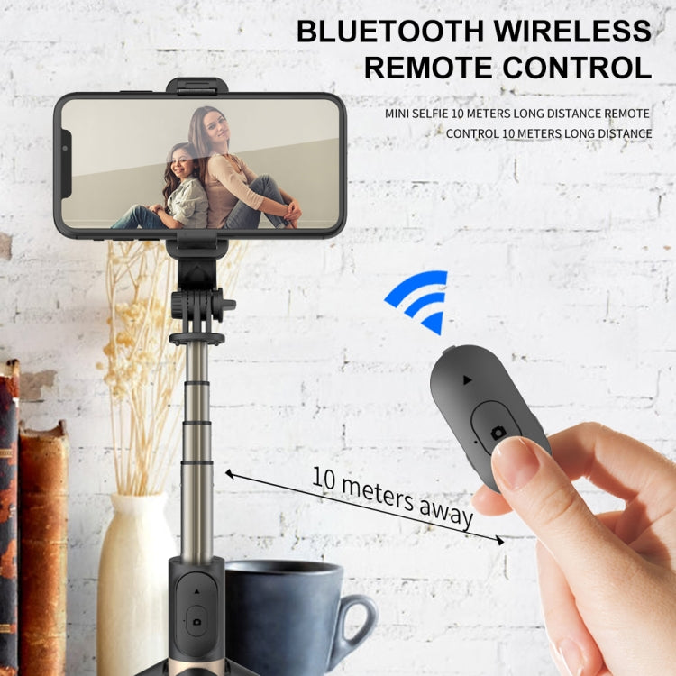 Q03 Bluetooth Remote Control Tripod Selfie Stick Phone Holder