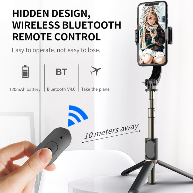 Q08 Gimbal Stabilizer Bluetooth Remote Control Tripod Selfie Stick
