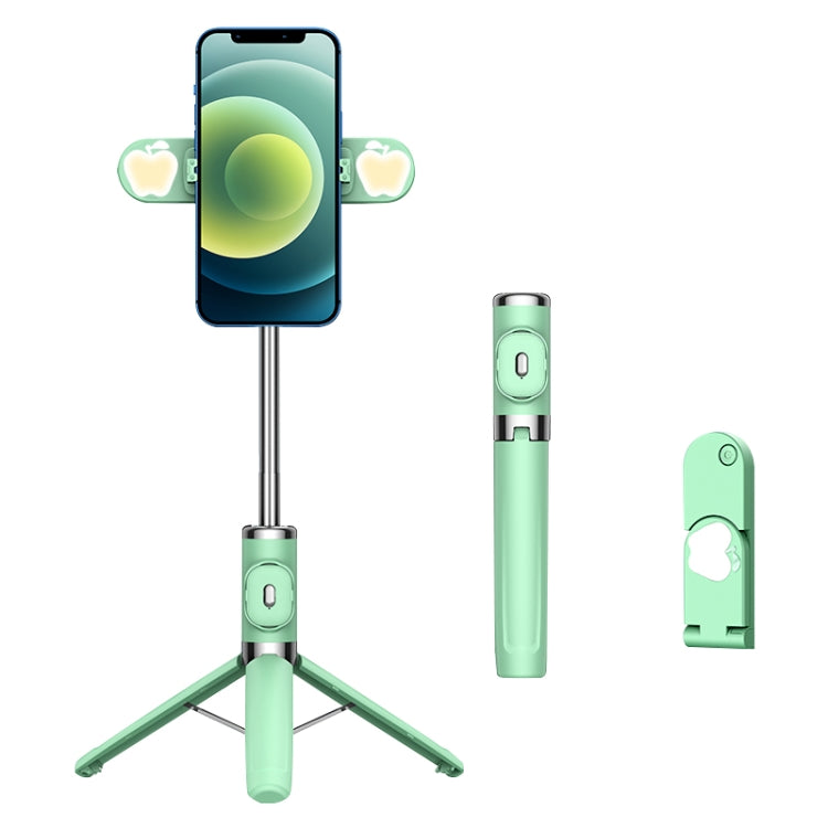 Bluetooth Remote Control Dual Fill Light Tripod Selfie Stick, Dual Fill Light (Green), Dual Fill Light (Red), Dual Fill Light (Yellow), Dual Fill Light (Black)