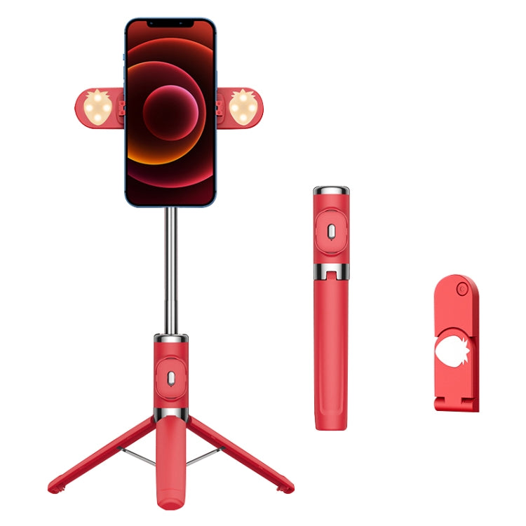 Bluetooth Remote Control Dual Fill Light Tripod Selfie Stick, Dual Fill Light (Green), Dual Fill Light (Red), Dual Fill Light (Yellow), Dual Fill Light (Black)