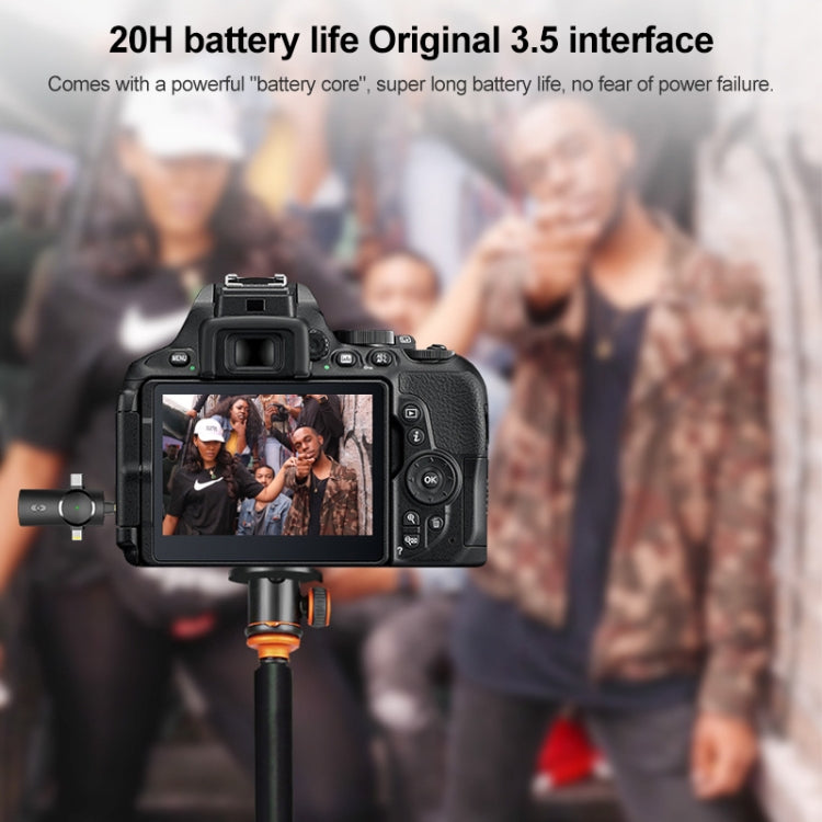 AP031-1 3 in 1 Noise Reduction Lavalier Wireless Microphone