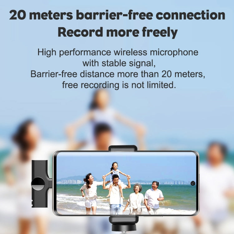 Type-C / USB-C Interface Live Broadcast Wireless Lavalier Microphone