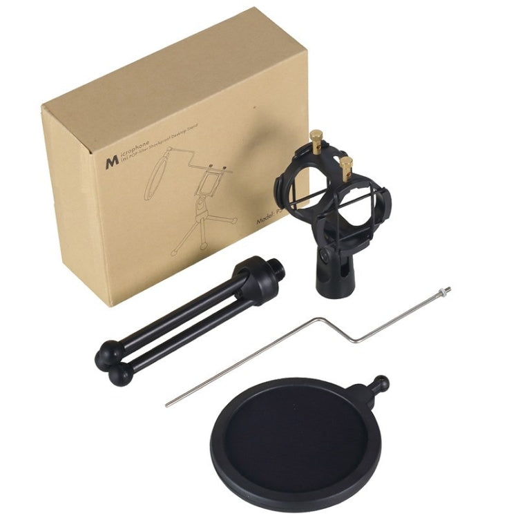 Yanmai PS-3 Mini Portable Microphone Anti-network Shockproof Desktop Stand