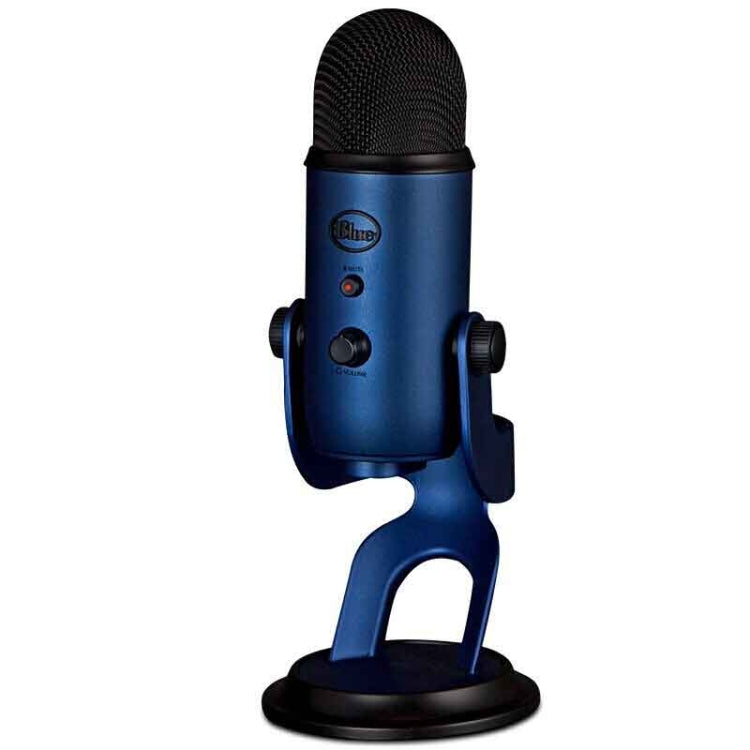 Logitech Blue Yeti USB Condenser Microphone, Blue Yeti(Blue), Blue Yeti(Silver), Blue Yeti(Black)