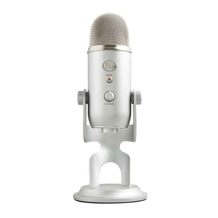 Logitech Blue Yeti USB Condenser Microphone, Blue Yeti(Blue), Blue Yeti(Silver), Blue Yeti(Black)