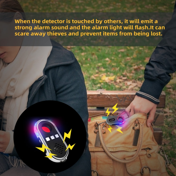 S200 Camera Detector with LED Flashlight