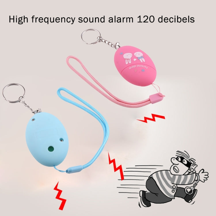 Mini Safe Football Loud Personal Alarm with Anti-Rape for Girl and Kids, 120Db Alarm
