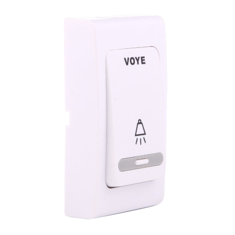 VOYE V004B2 Wireless Smart Music Home Doorbell with Dual Receiver, Remote Control Distance: 120m (Open Air)