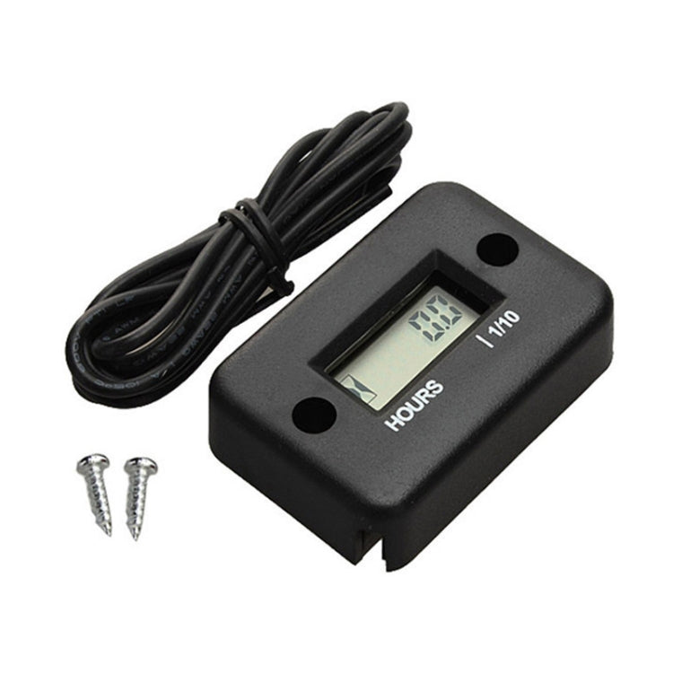 B708BK Waterproof Timer Digital Alarm Clock  for Motorcycle ATV
