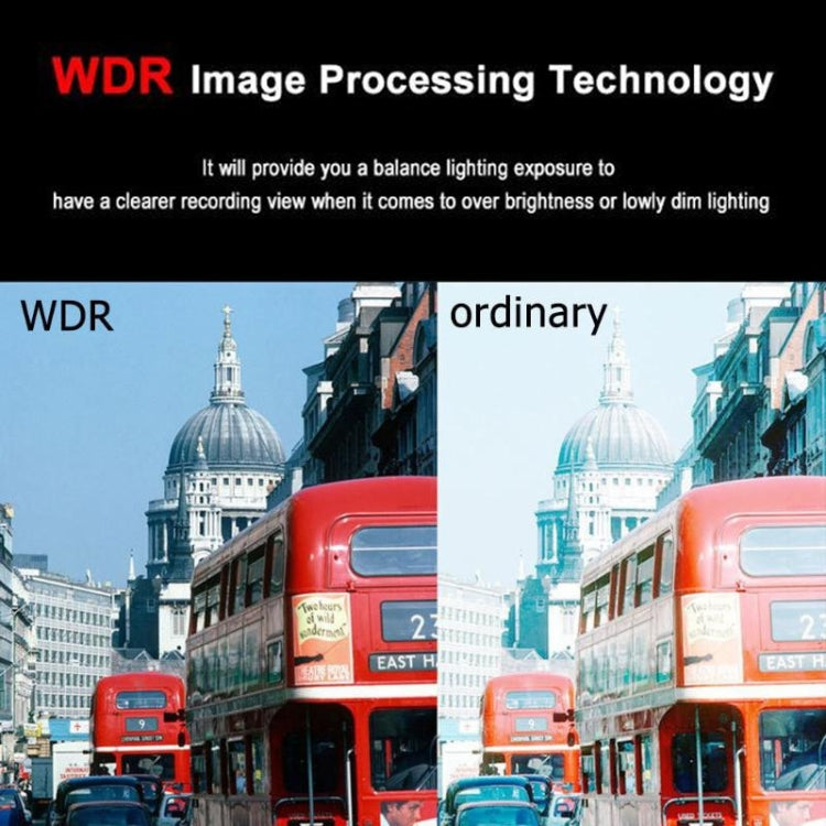 MT-80 3.0 inch 140 Degrees Wide Angle HD Video Motorcycle Dual  Camera DVR, Support TF Card (32GB Max)