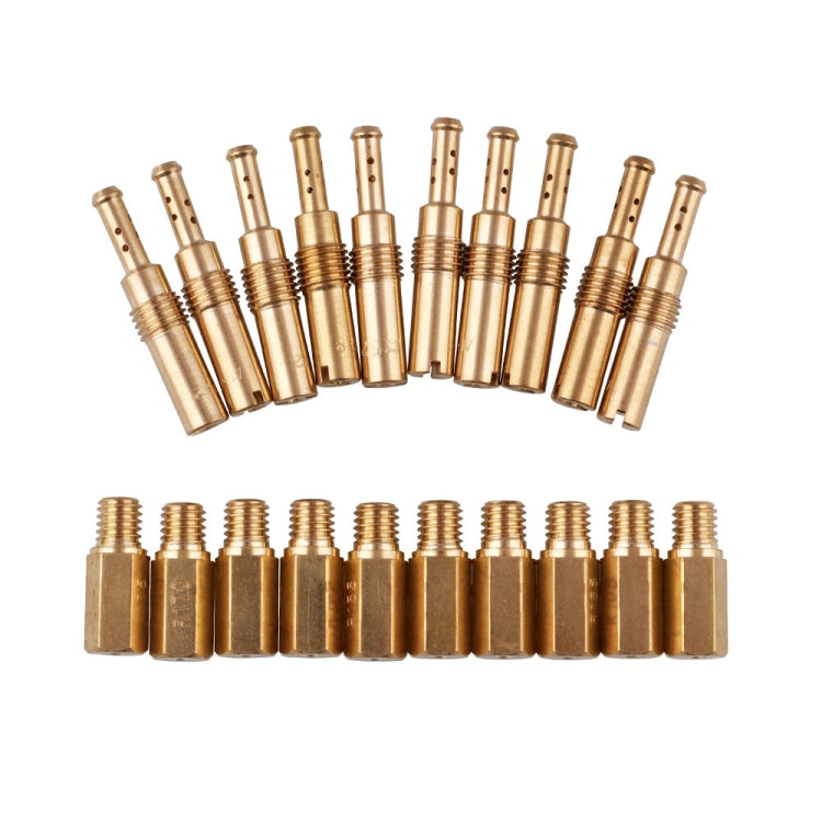 MB-FP002 20 PCS Motorcycle Modified Universal Carburetor Injector Set