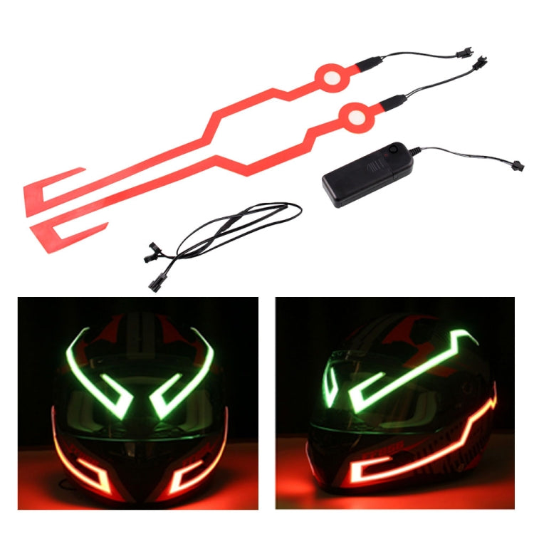 MB-MHL002 Motorcycle Modification Accessories Universal Pasteable Helmet Light Strip