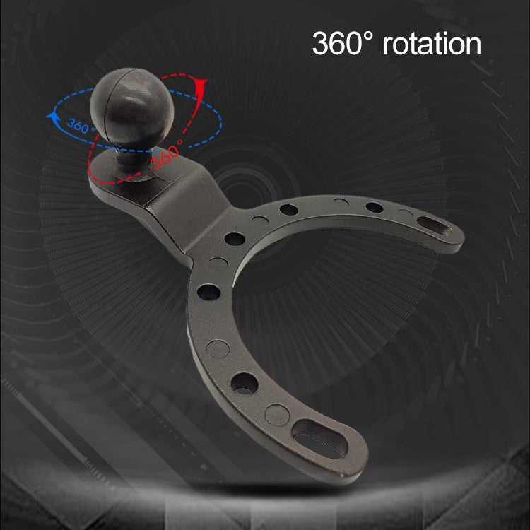 Motorcycle Fuel Tank Cap Mobile Phone Bracket Fixed Accessories Large Horseshoe Ball Head