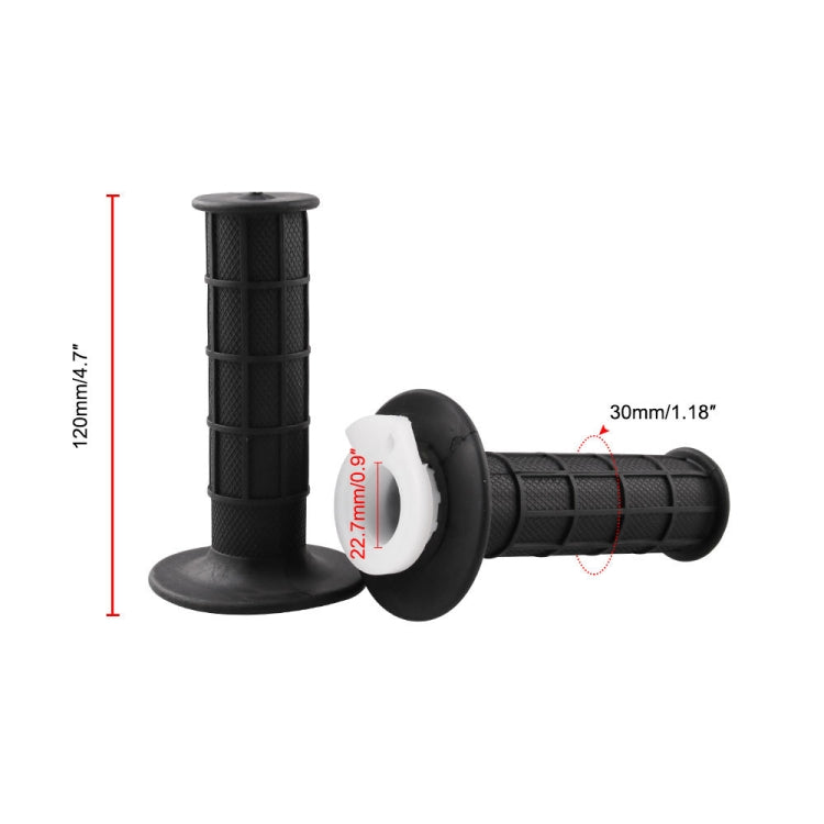 MB-MH028-BK Motorcycle Grips 22mm Handle Throttle Clamp Hand Grip with Throttle Cable  for 110-250CC ATV Quad Pit Dirt Bike Motocross Racing