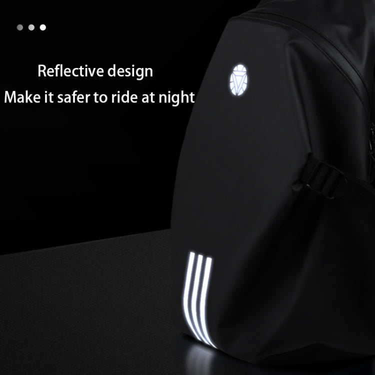 Motorcycle Rainproof Shoulders Helmet Soft Riding Backpack