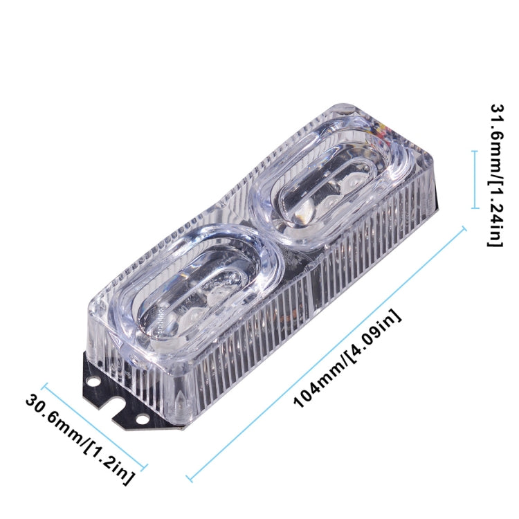 Motorcycle DC 9V-80V 2W Strobe Tail Light